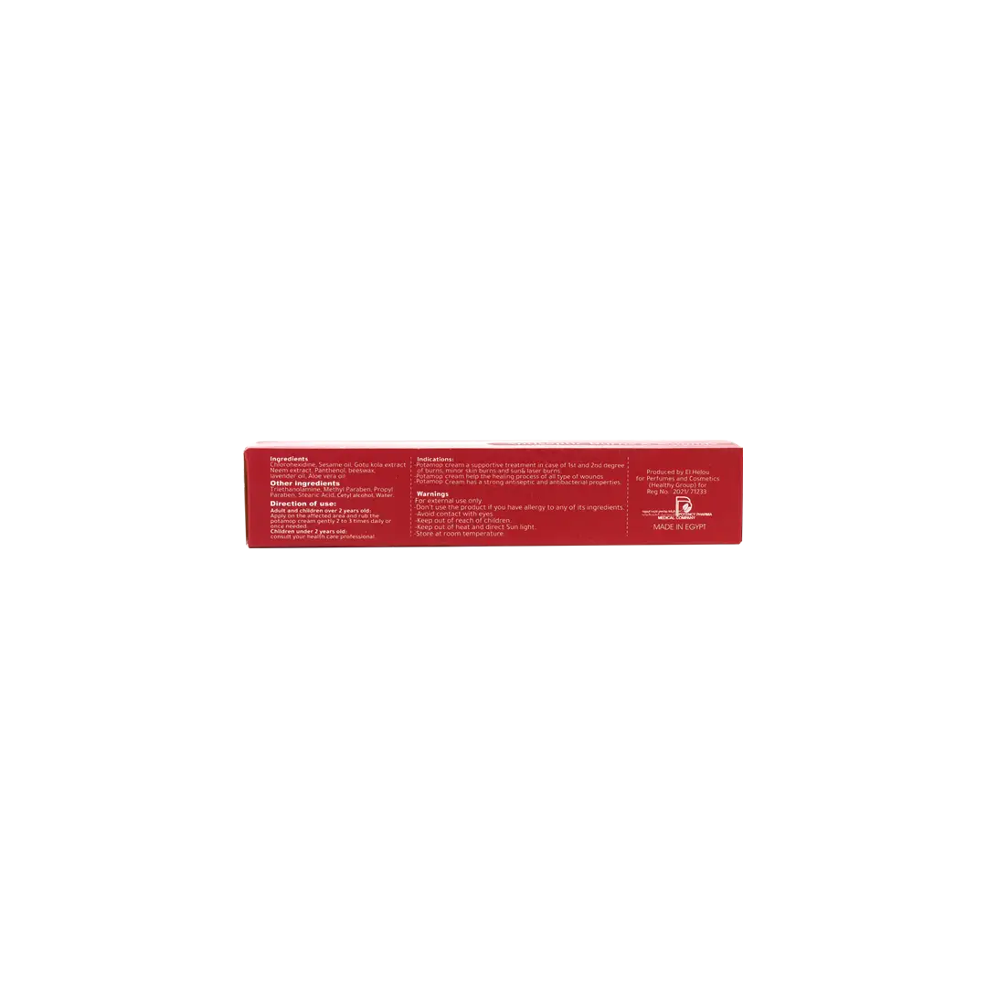 Potamop Antiseptic Burns & Wounds Cream 50gm