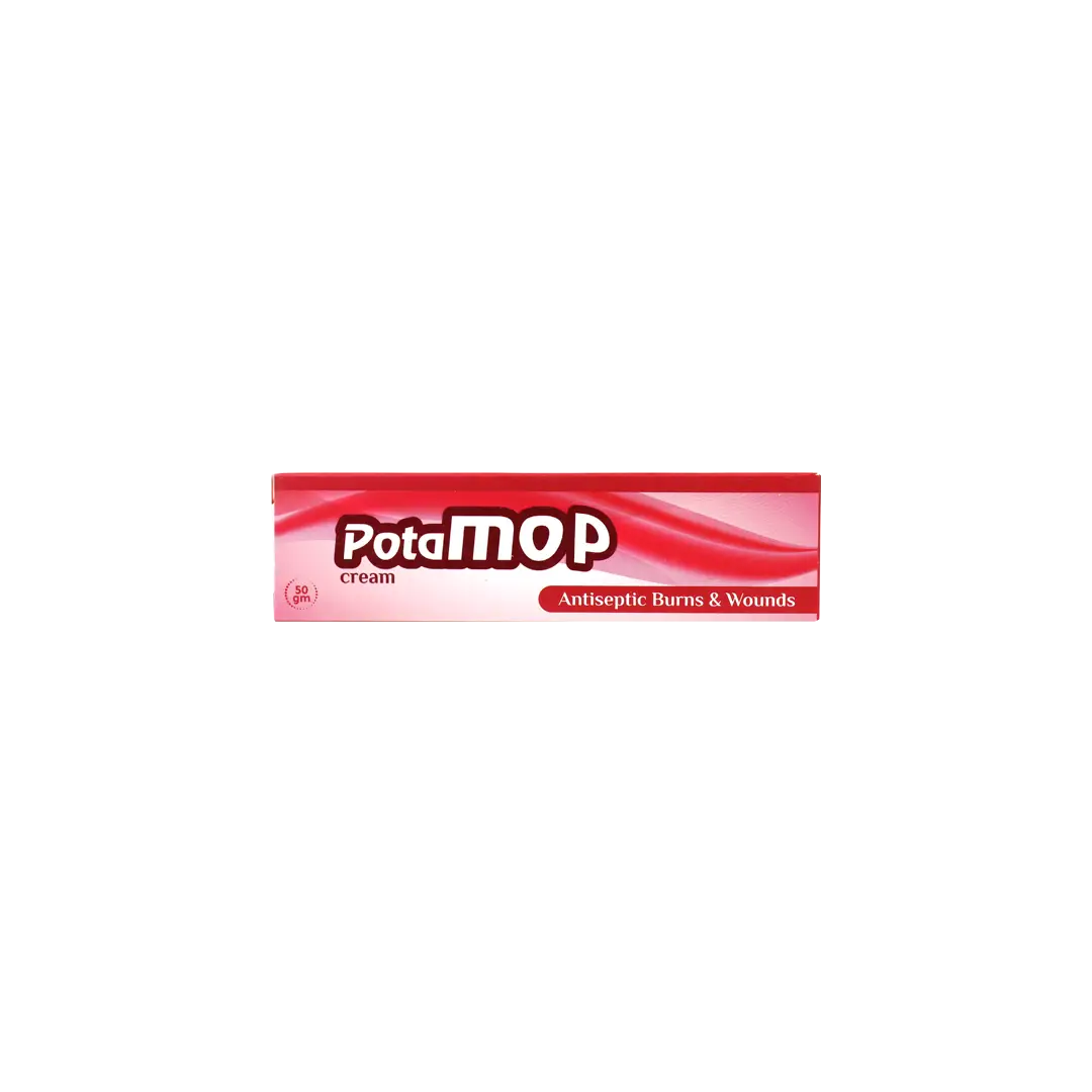 Potamop Antiseptic Burns & Wounds Cream 50gm