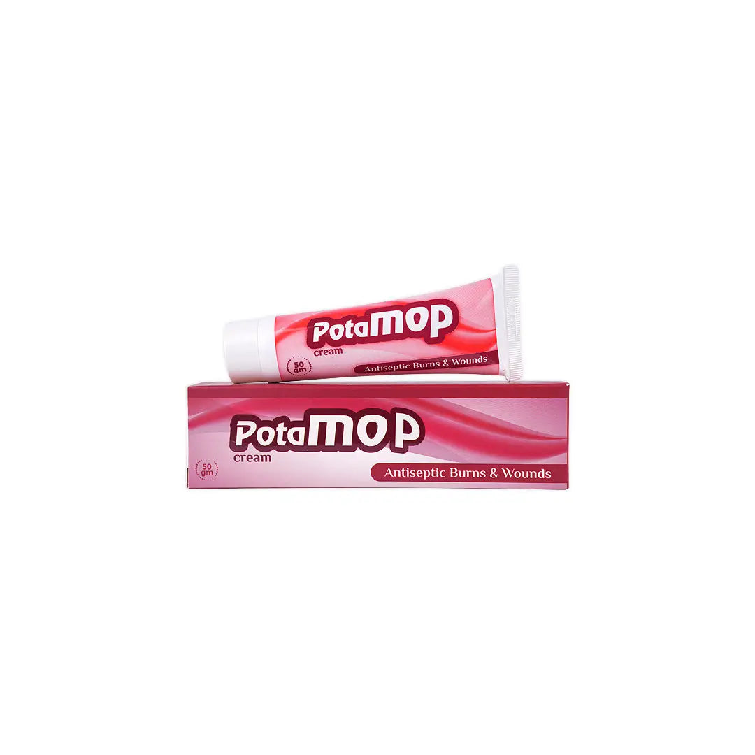 54483-Potamop Antiseptic Burns & Wounds Cream 50gm