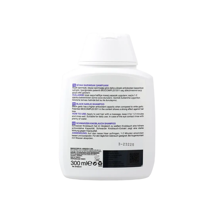 54487-Bioxcin Daily Shampoo For Hair Loss 300ml-Black Garlic +6