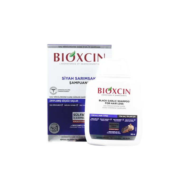 54487-Bioxcin Daily Shampoo For Hair Loss 300ml-Black Garlic