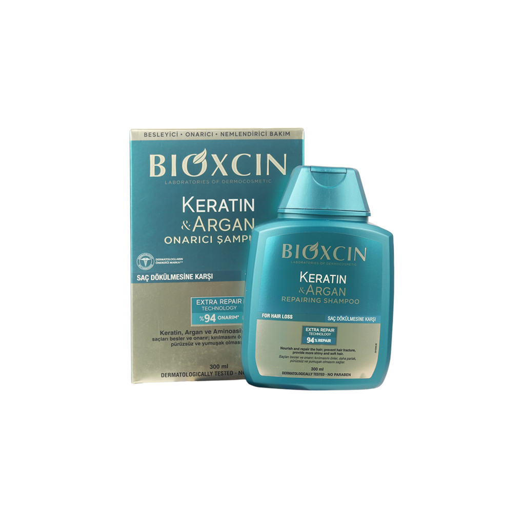 Bioxcin Keratin & Argan Repairing Shampoo 300ml