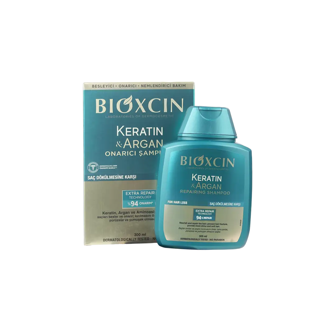 Bioxcin Keratin & Argan Repairing Shampoo 300ml