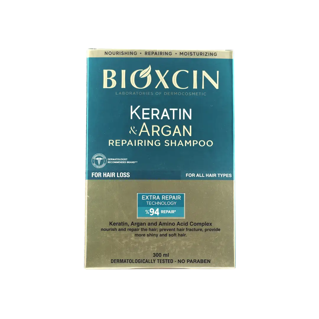 Bioxcin Keratin & Argan Repairing Shampoo 300ml