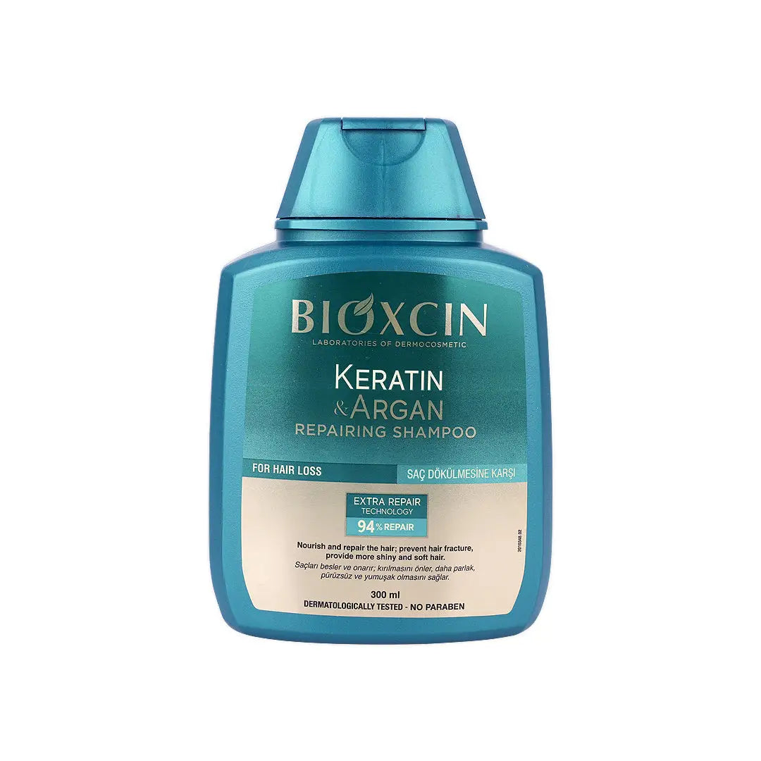 54488-Bioxcin Keratin & Argan Repairing Shampoo 300ml