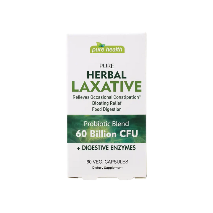54489-Pure Health Pure Herbal Laxative 60 Billion CFU 60 Veg.Caps +4