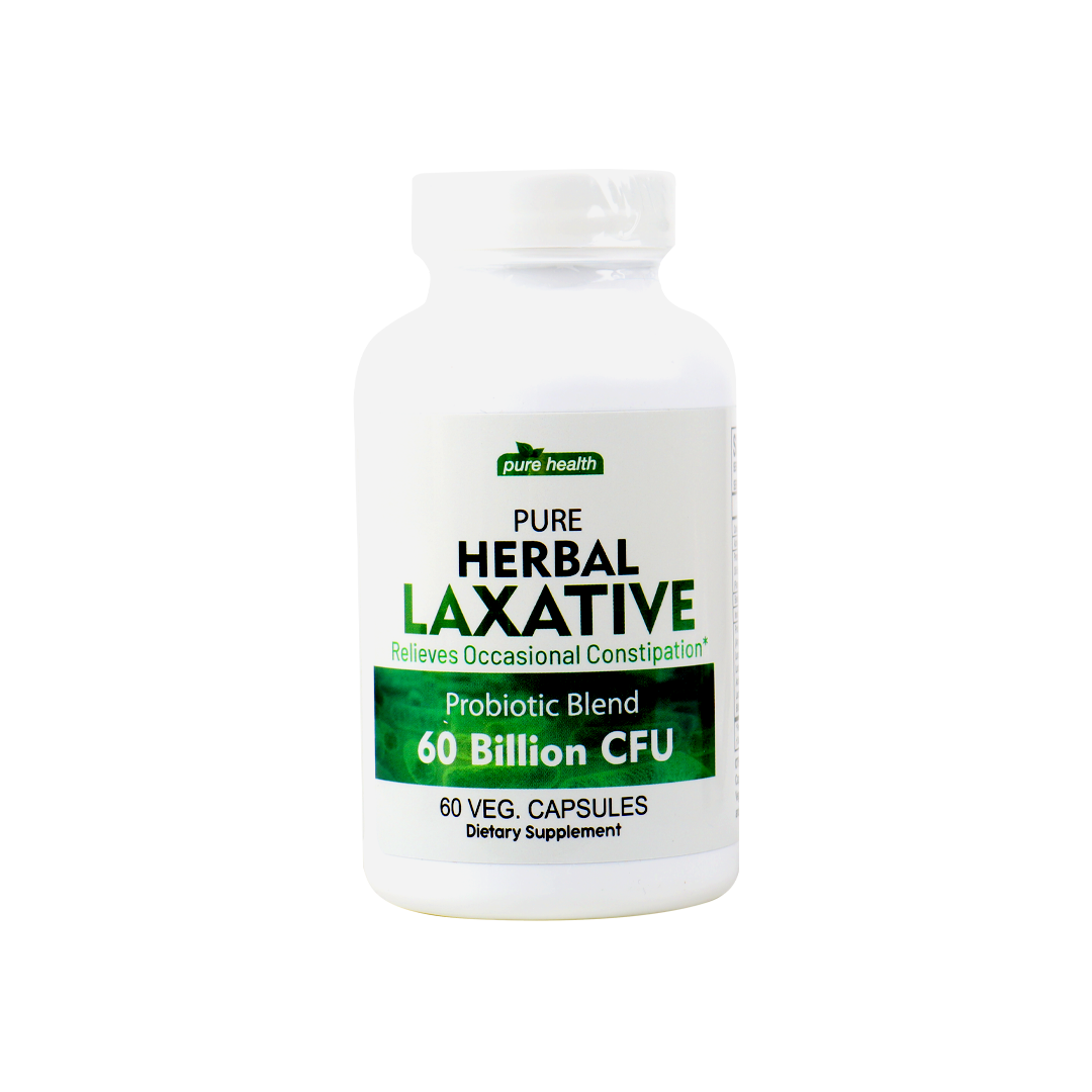 Pure Health Pure Herbal Laxative 60 Billion CFU 60 Veg.Caps