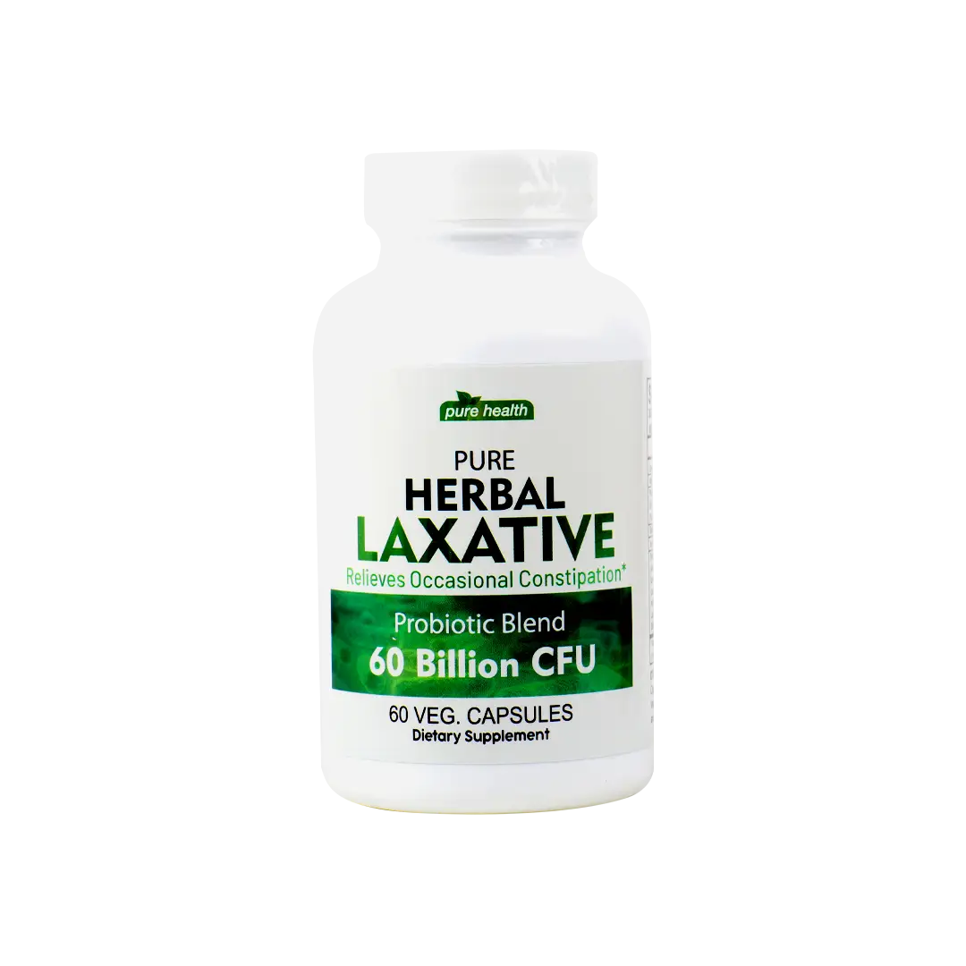 Pure Health Pure Herbal Laxative 60 Billion CFU 60 Veg.Caps
