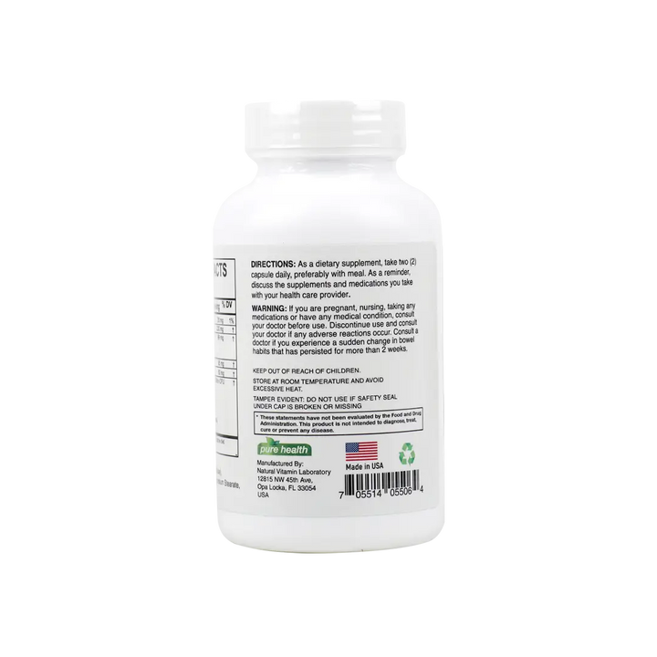 54489-Pure Health Pure Herbal Laxative 60 Billion CFU 60 Veg.Caps +7