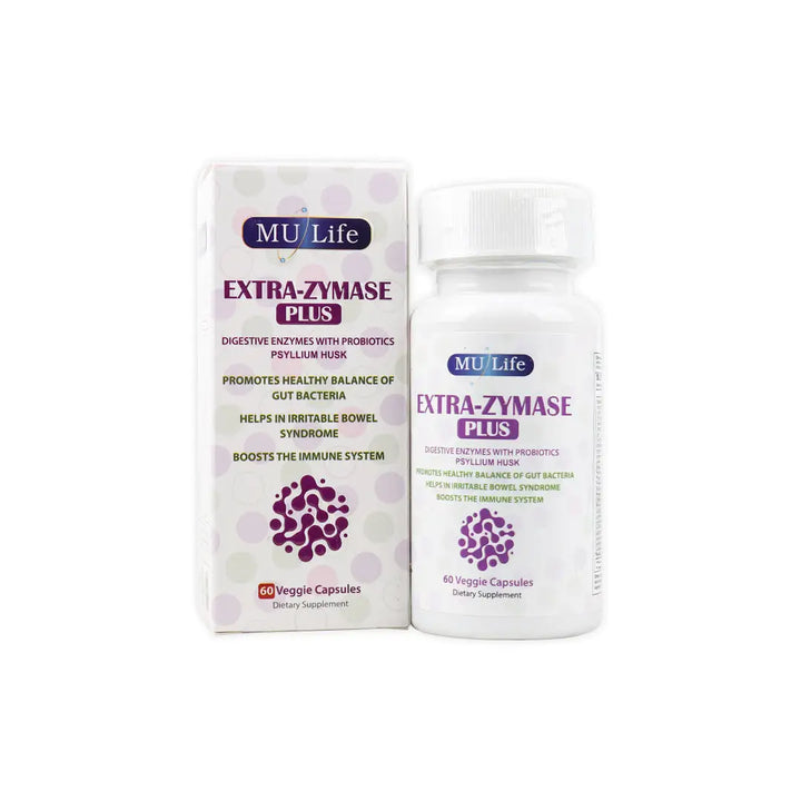54493-Mu Life Extra-Zymase Plus 60 Veggie Capsules
