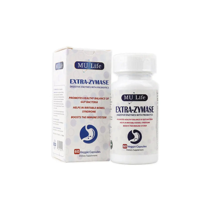 54494-Mu Life Extra-Zymase 60 Veggie Capsules