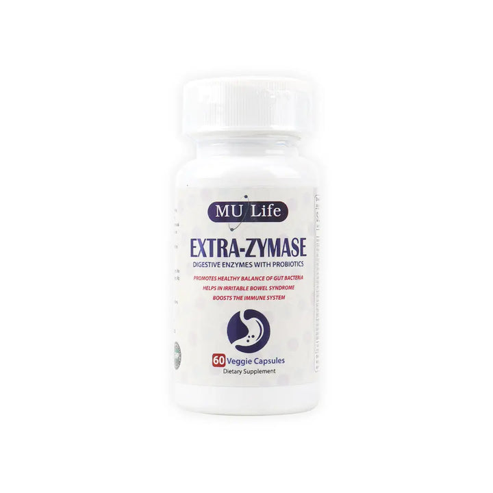 54494-Mu Life Extra-Zymase 60 Veggie Capsules +4