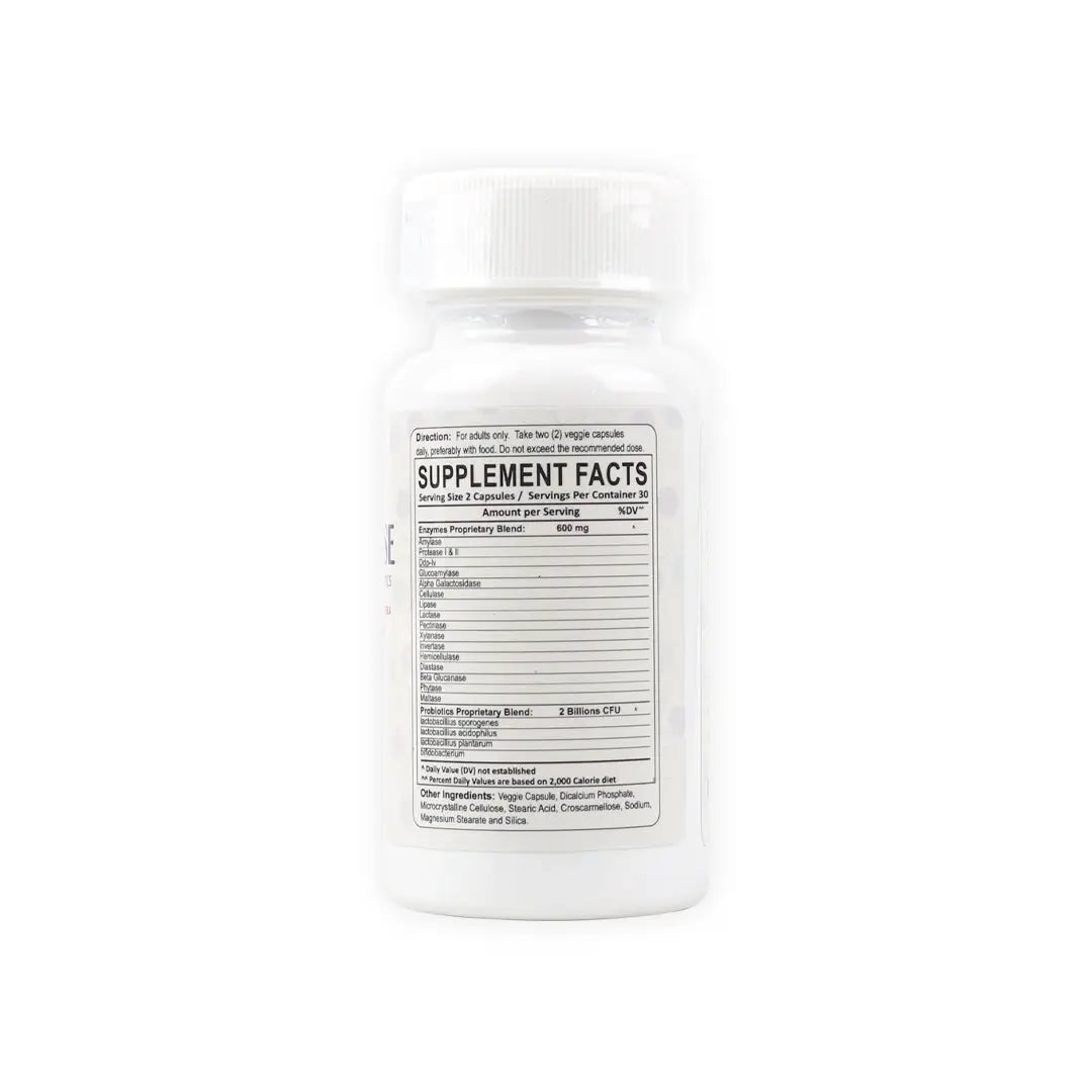 54494-Mu Life Extra-Zymase 60 Veggie Capsules +5