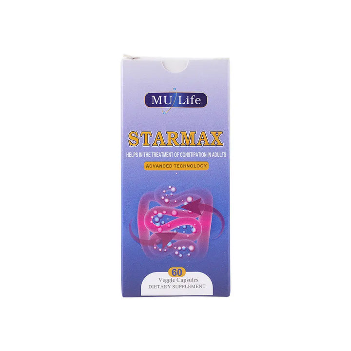 54495-Mu Life Starmax 60 Veggie Capsules +7