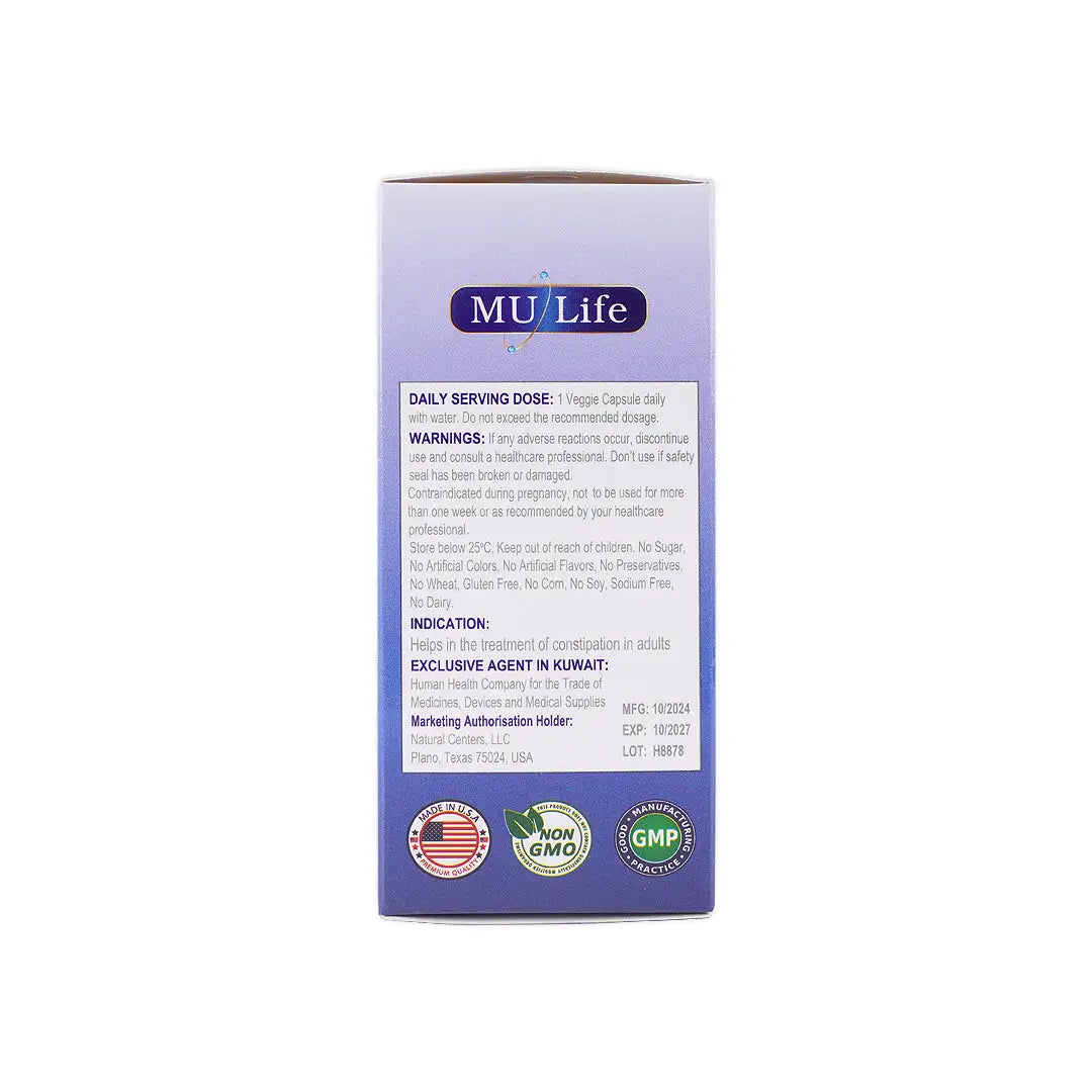 54495-Mu Life Starmax 60 Veggie Capsules +5