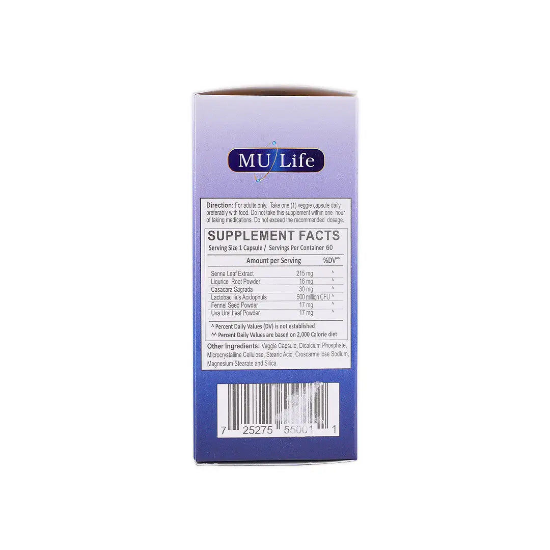 54495-Mu Life Starmax 60 Veggie Capsules +6