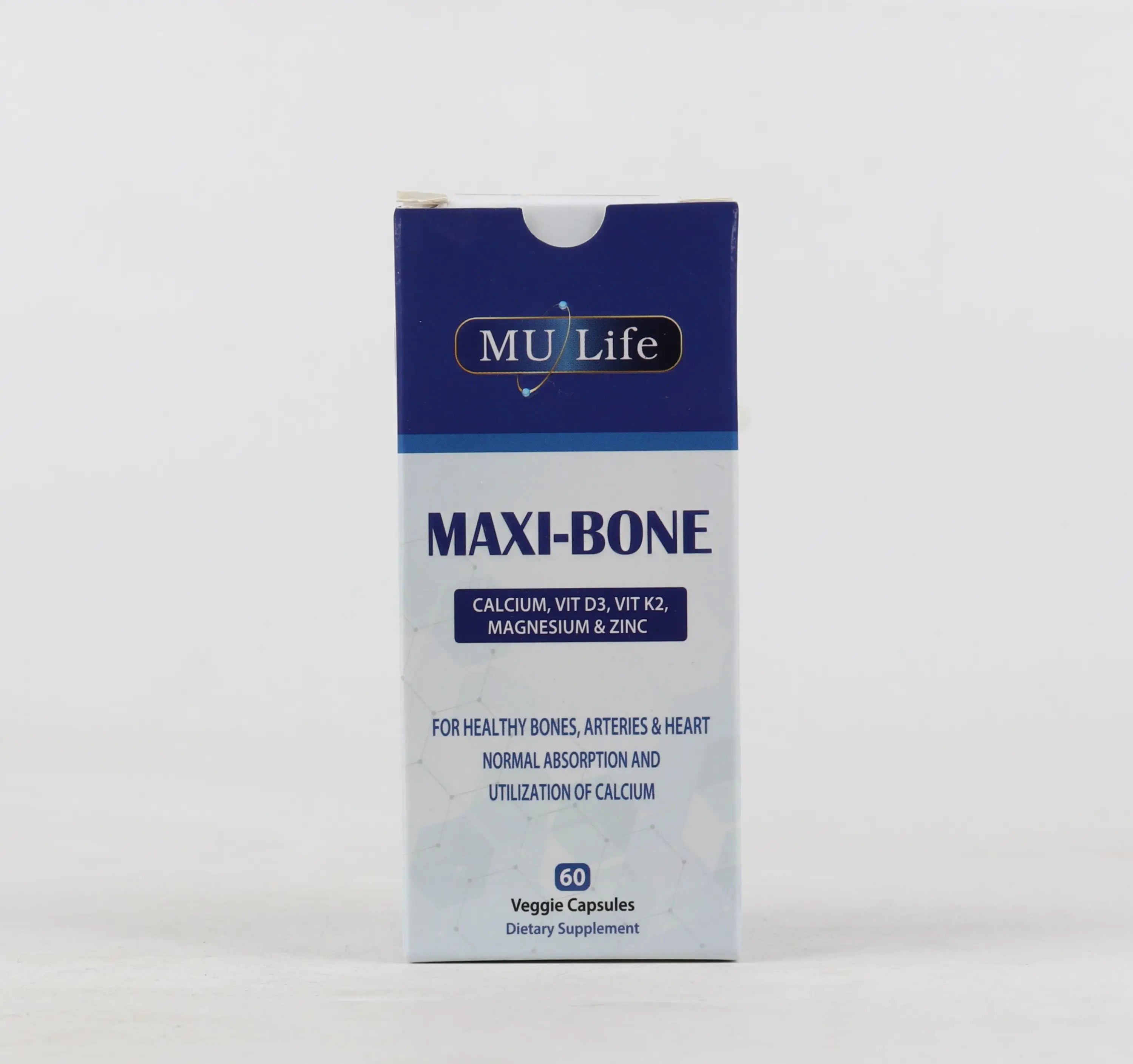 Mu Life Maxi-Bone 60 Veggie Capsules