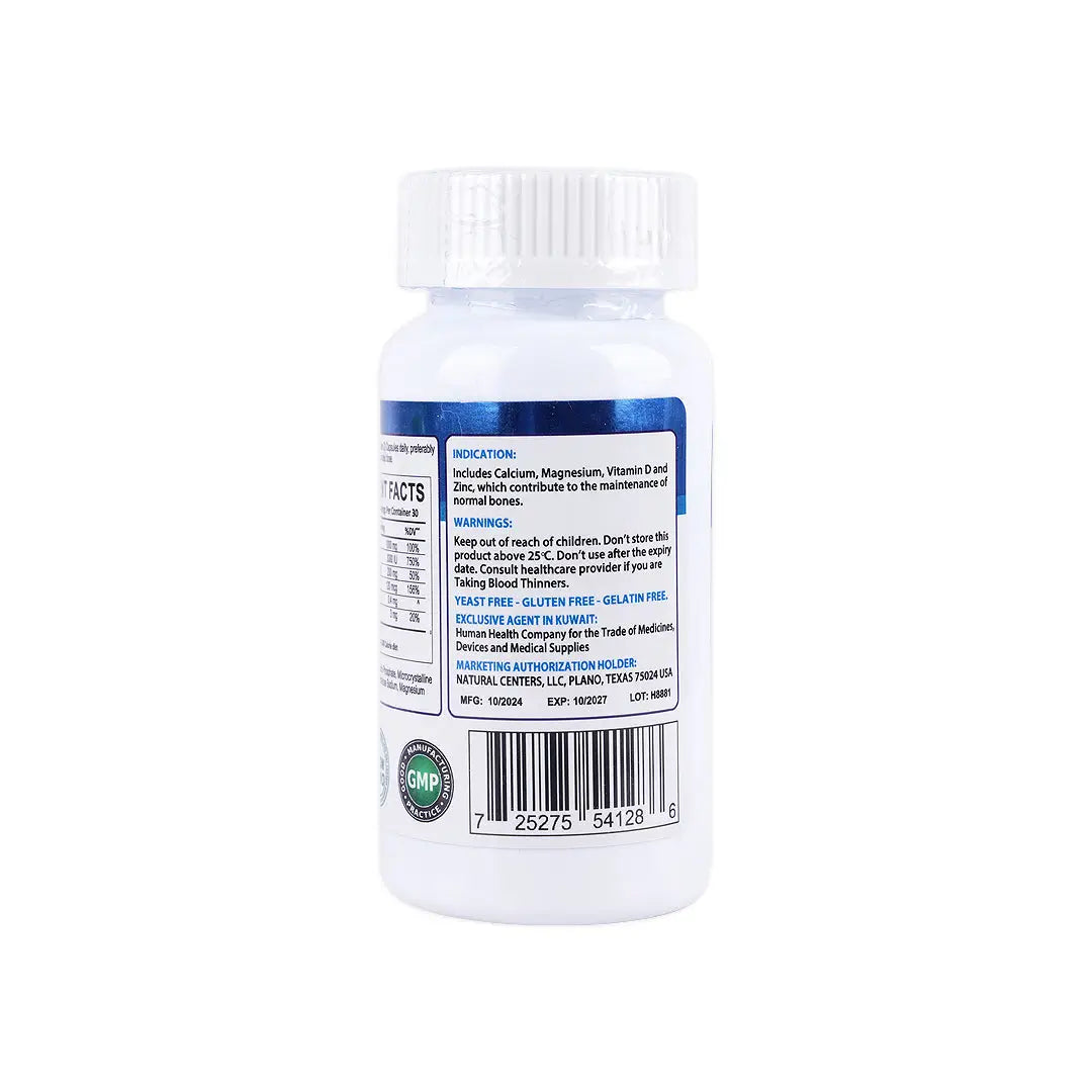 54496-Mu Life Maxi-Bone 60 Veggie Capsules +1