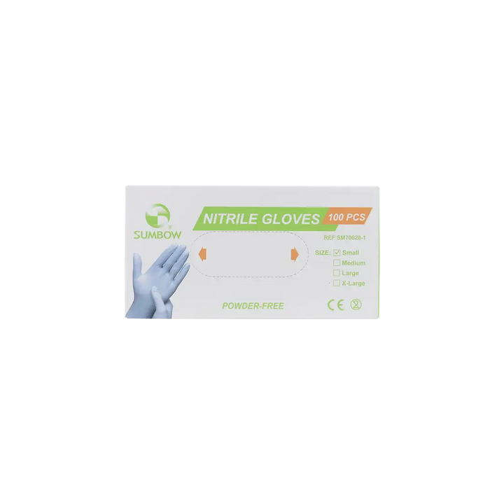 54499-Sumbow Nitrile Gloves Powder-Free 100pcs-S +1