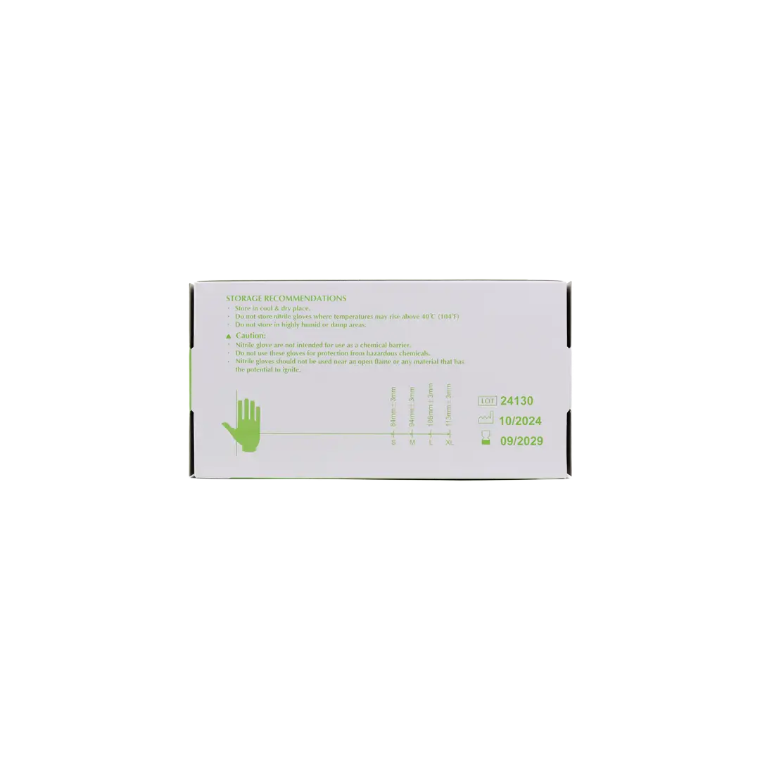 54500-Sumbow Nitrile Gloves Powder-Free 100pcs-M +4