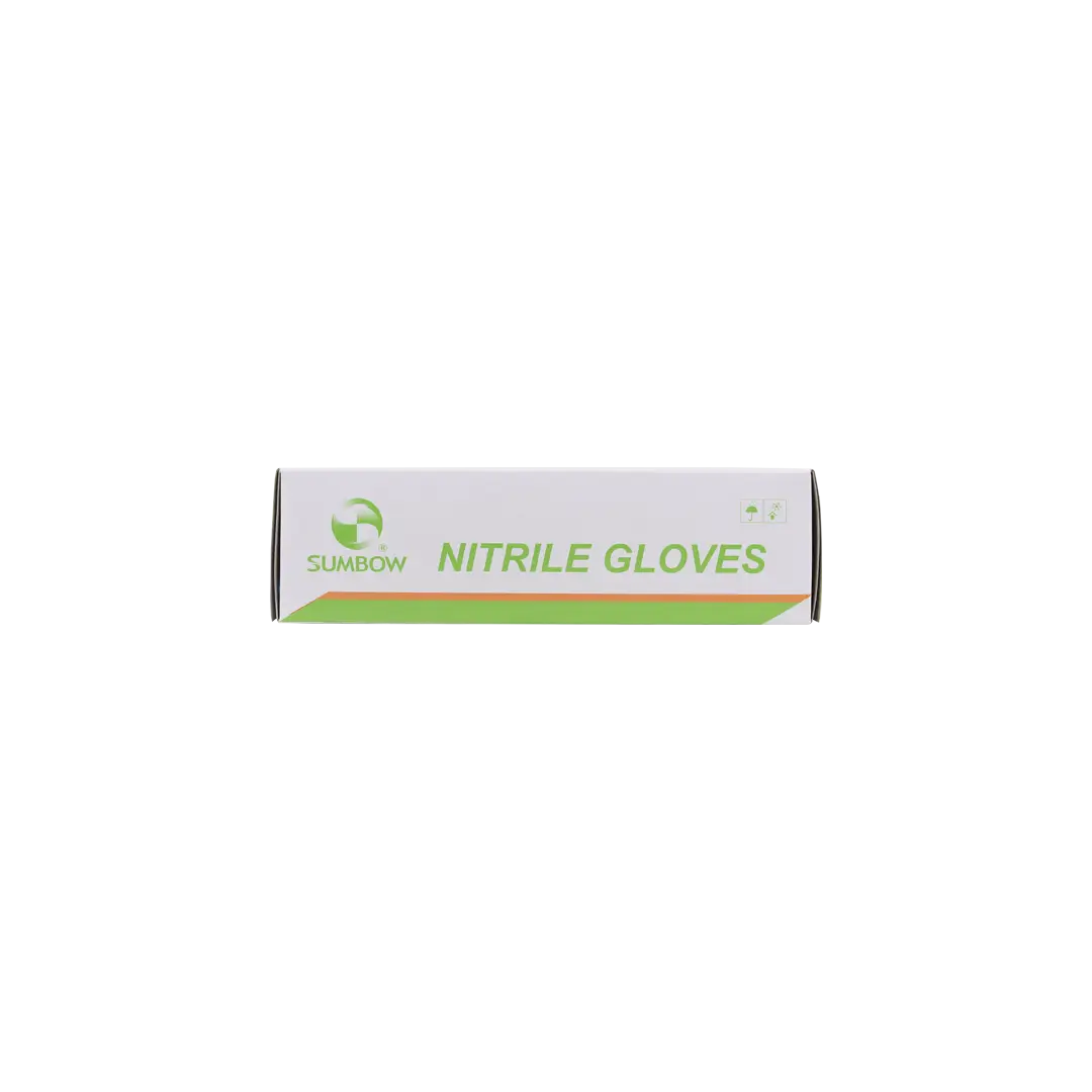 54500-Sumbow Nitrile Gloves Powder-Free 100pcs-M +3