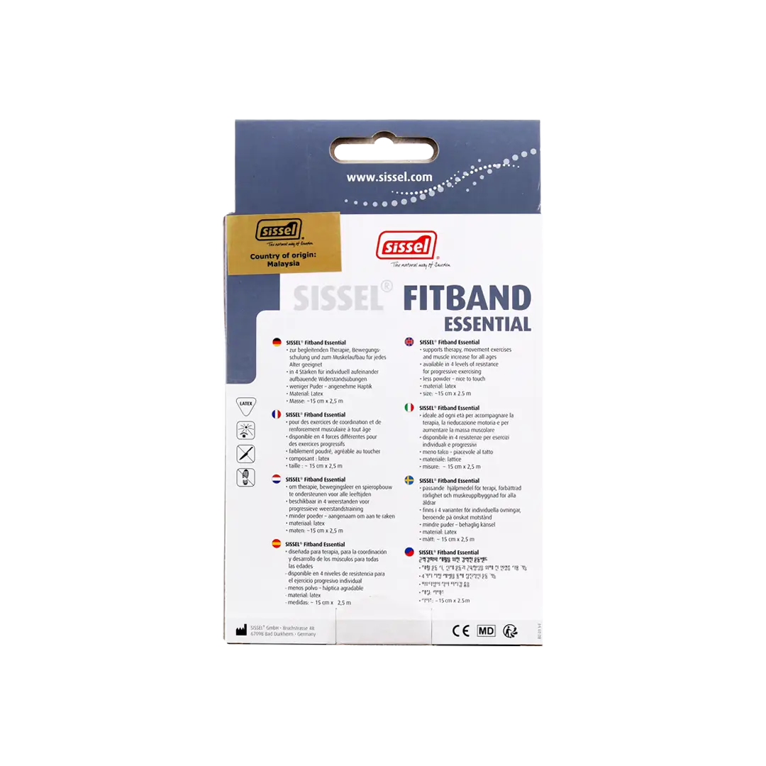 54510-Sissel Fitband Essentials 15cmx2.50m Strong Green +1