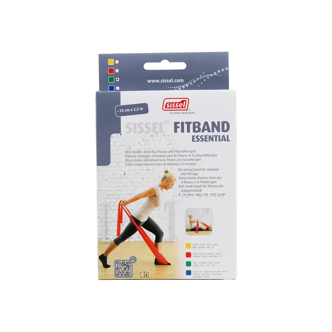 54510-Sissel Fitband Essentials 15cmx2.50m Strong Green