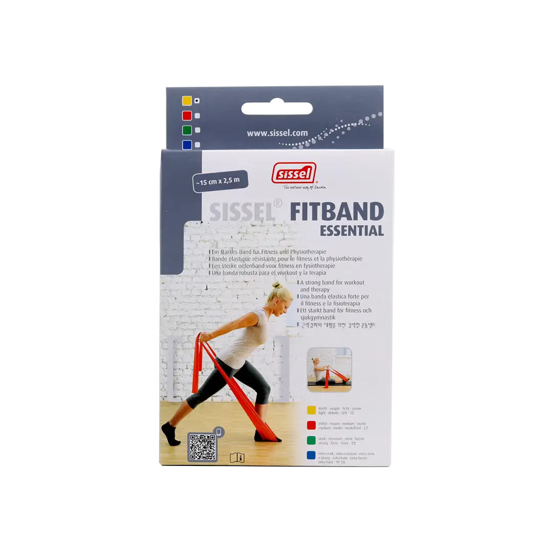 Sissel Fitband Essentials 15cmx2.50m Light Yellow