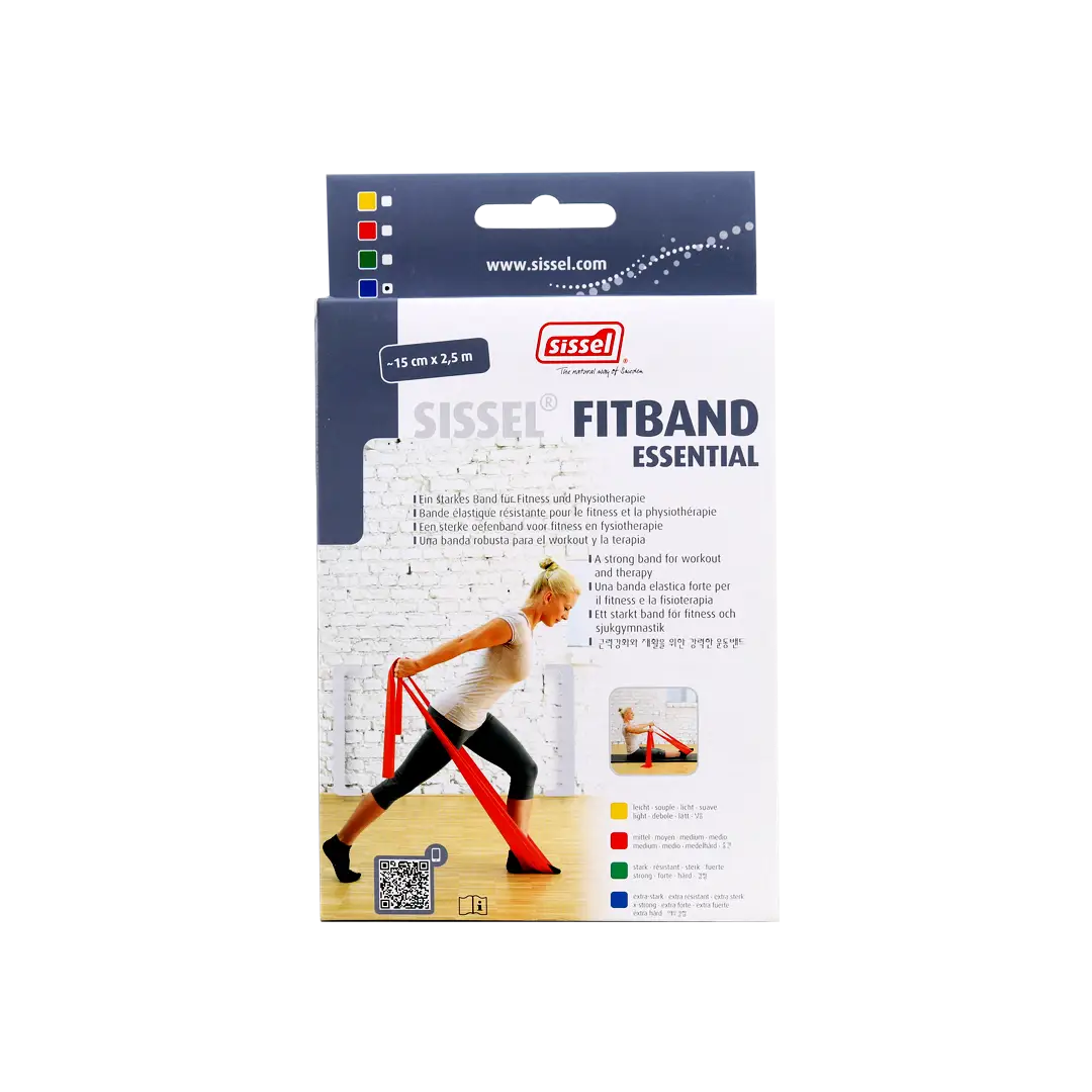 Sissel Fitband Essentials 15cmx2.50m X-Strong Blue
