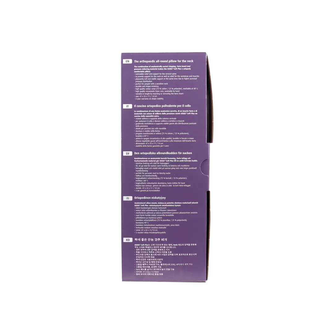 54521-Sissel Orthopedic Pillow Soft Plus +2