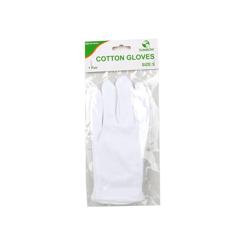 Sumbow Cotton Gloves White 2pcs-S