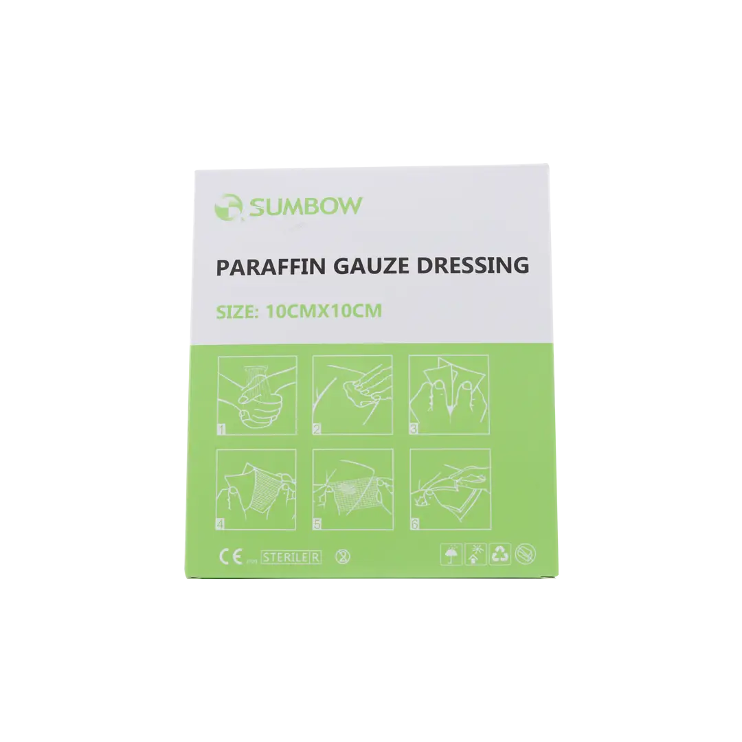 54528-Sumbow Parafine Gauze 10x10cm 10pcs +1
