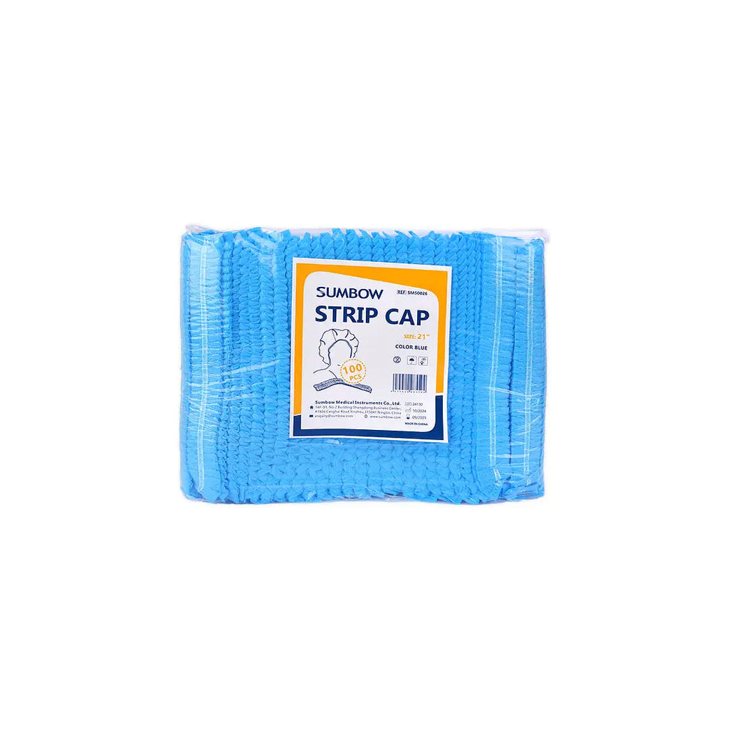 Sumbow Nurse Cap 21" Blue 100pcs