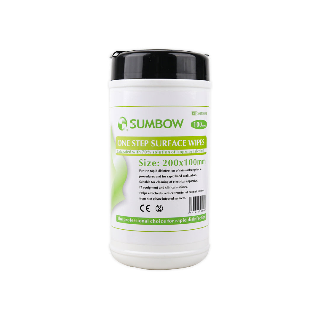 Sumbow Alcohol Disinfecting Wipes 100pcs