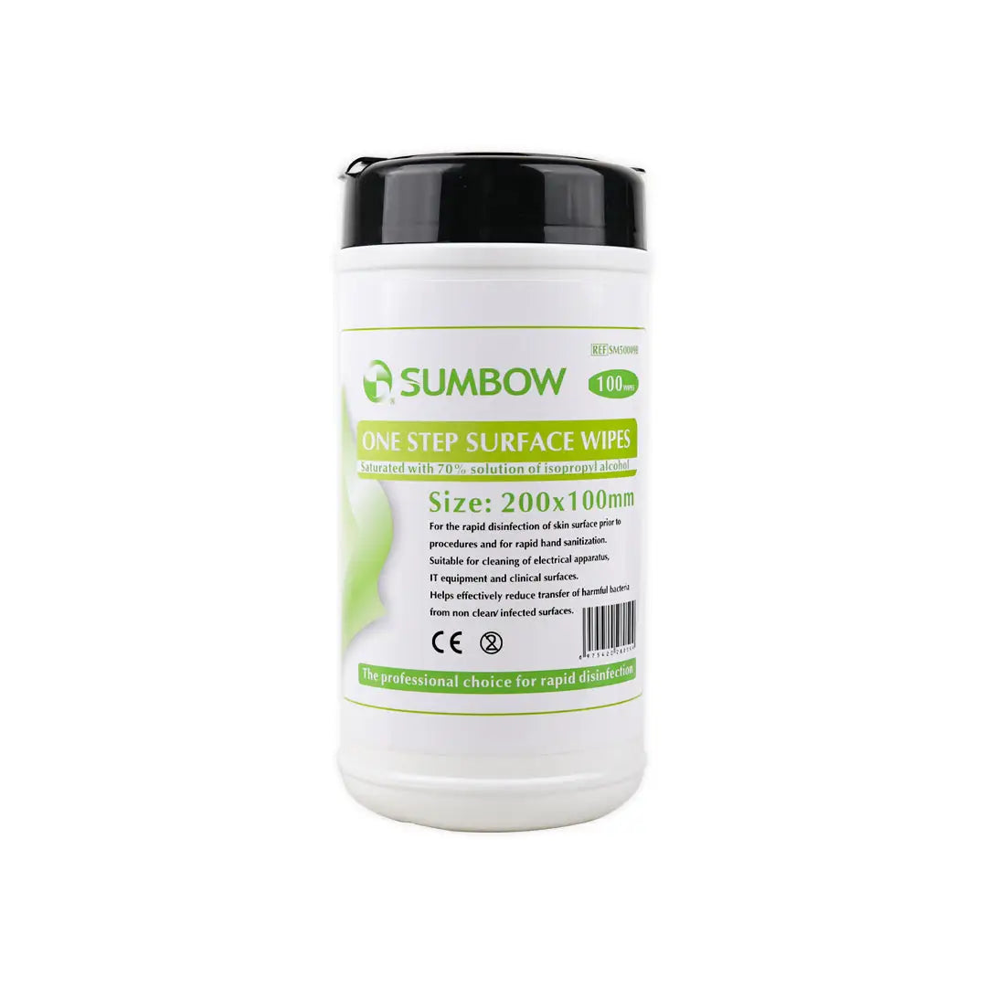 Sumbow Alcohol Disinfecting Wipes 100pcs