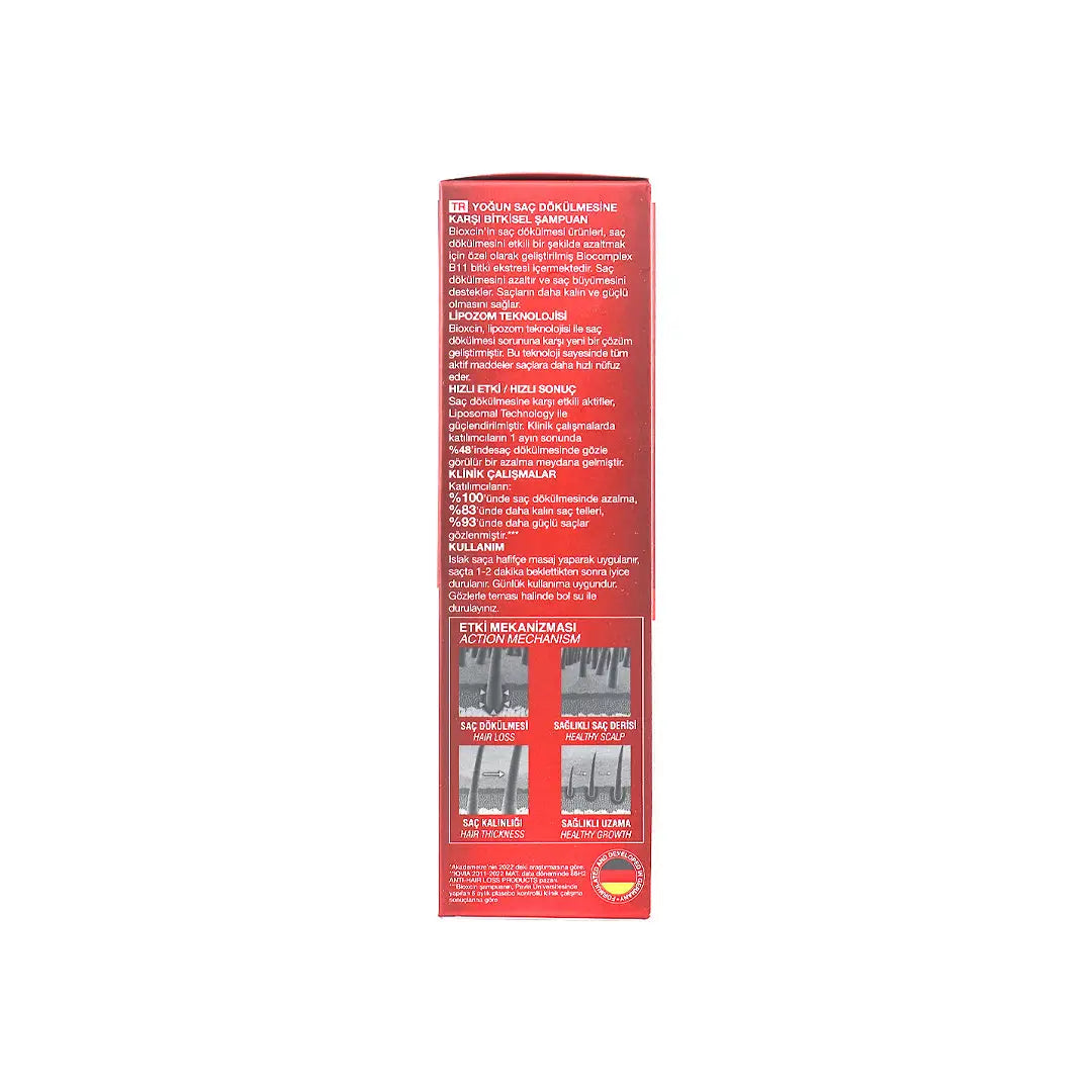 54553-Bioxcin Forte Herbal Shampoo For Intensive Hair Loss 300ml +4