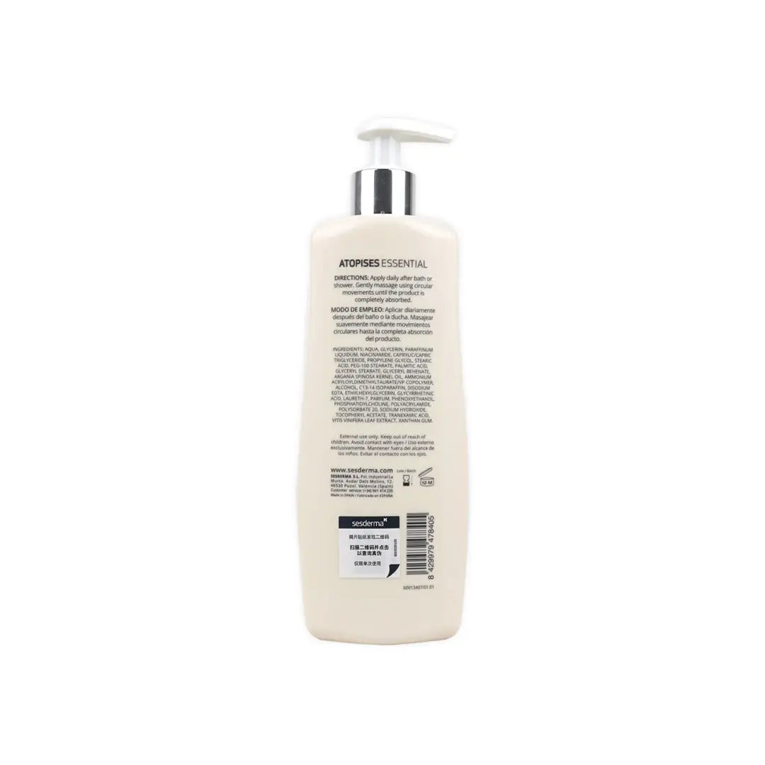 Sesderma Atopises Essential Hydrating Body Lotion 400ml