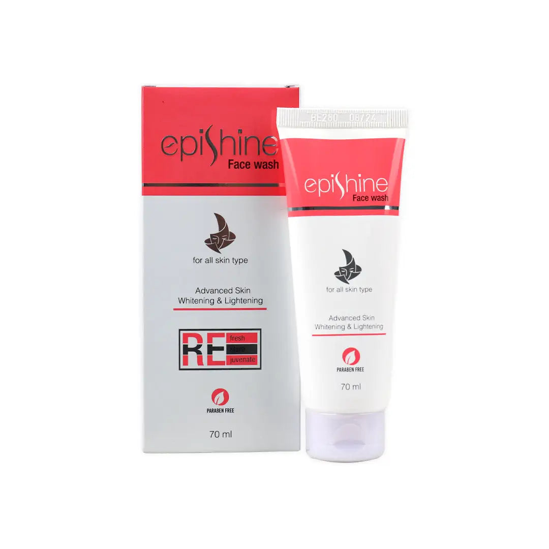 Epishine Advanced Skin Whitening & Lightening Face Wash 70ml