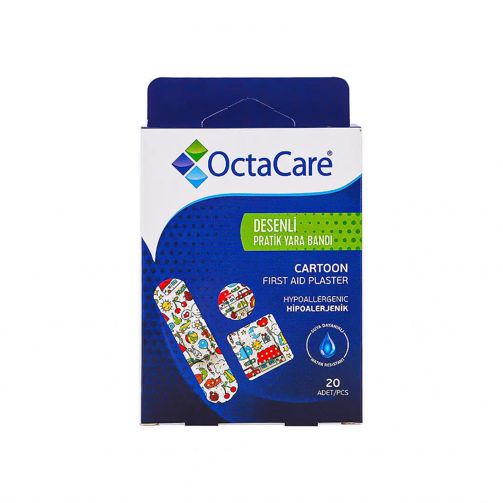 Octacare First Aid Plaster Cartoon 20pcs-240