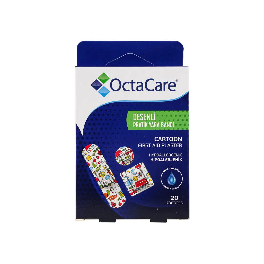 Octacare First Aid Plaster Cartoon 20pcs-240