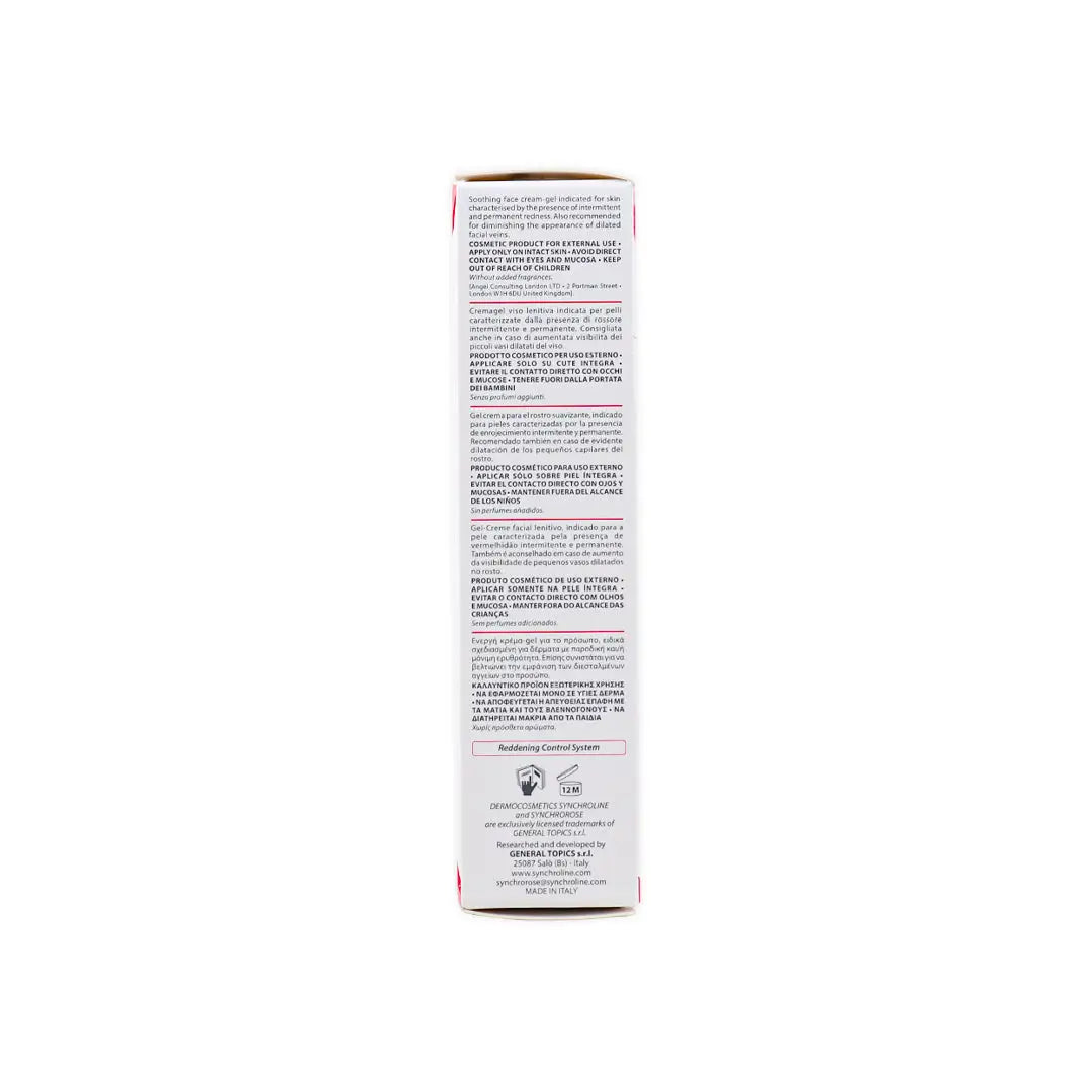 Synchrorose Fast Soothing Face Cream Gel 30ml