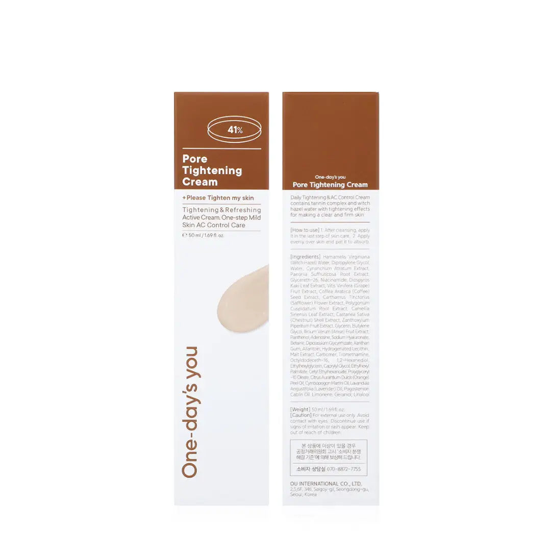 One Days You - Pore Tightening Cream 50ml