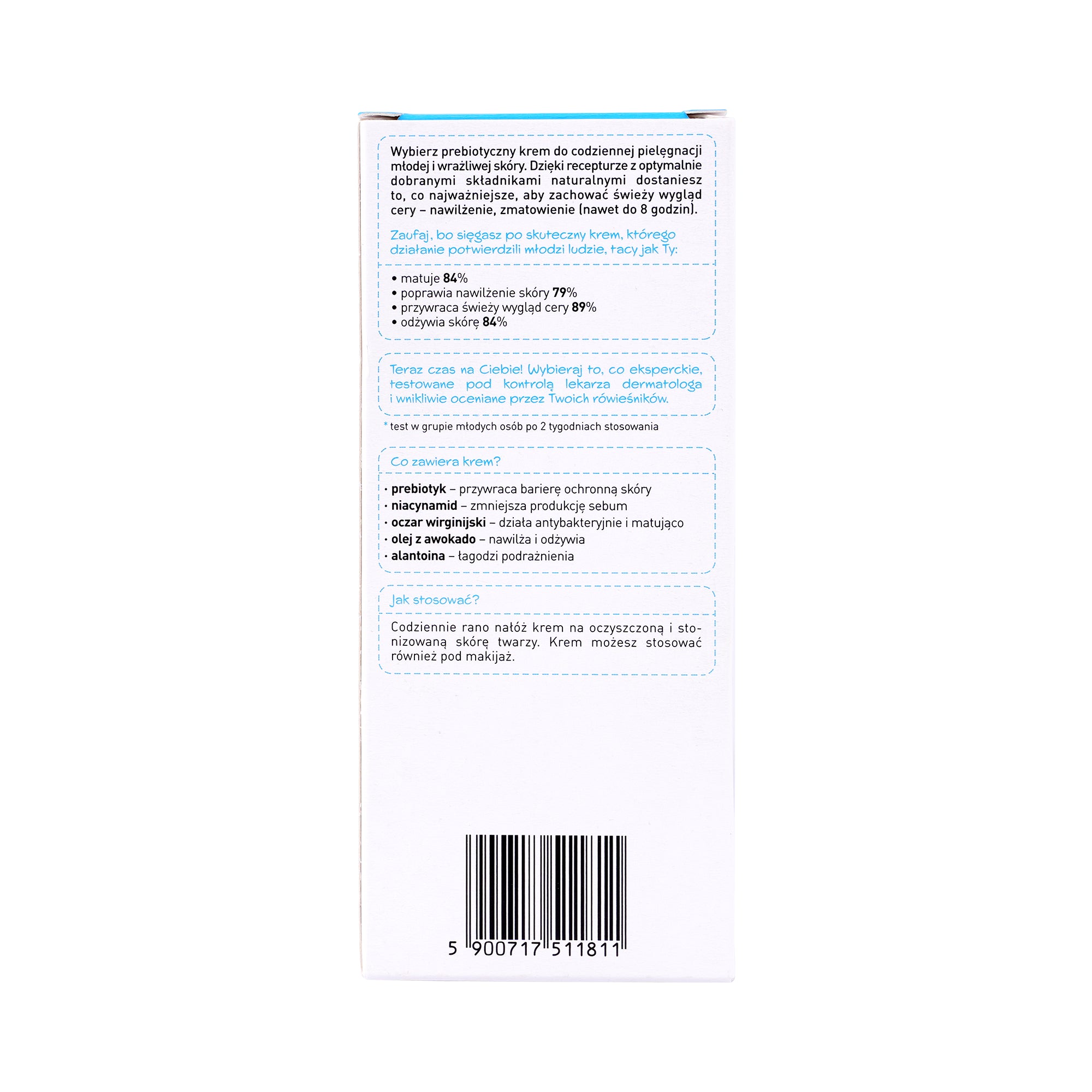 54582-Under Twenty - Prebiotic Mattifying Cream 50ml +3