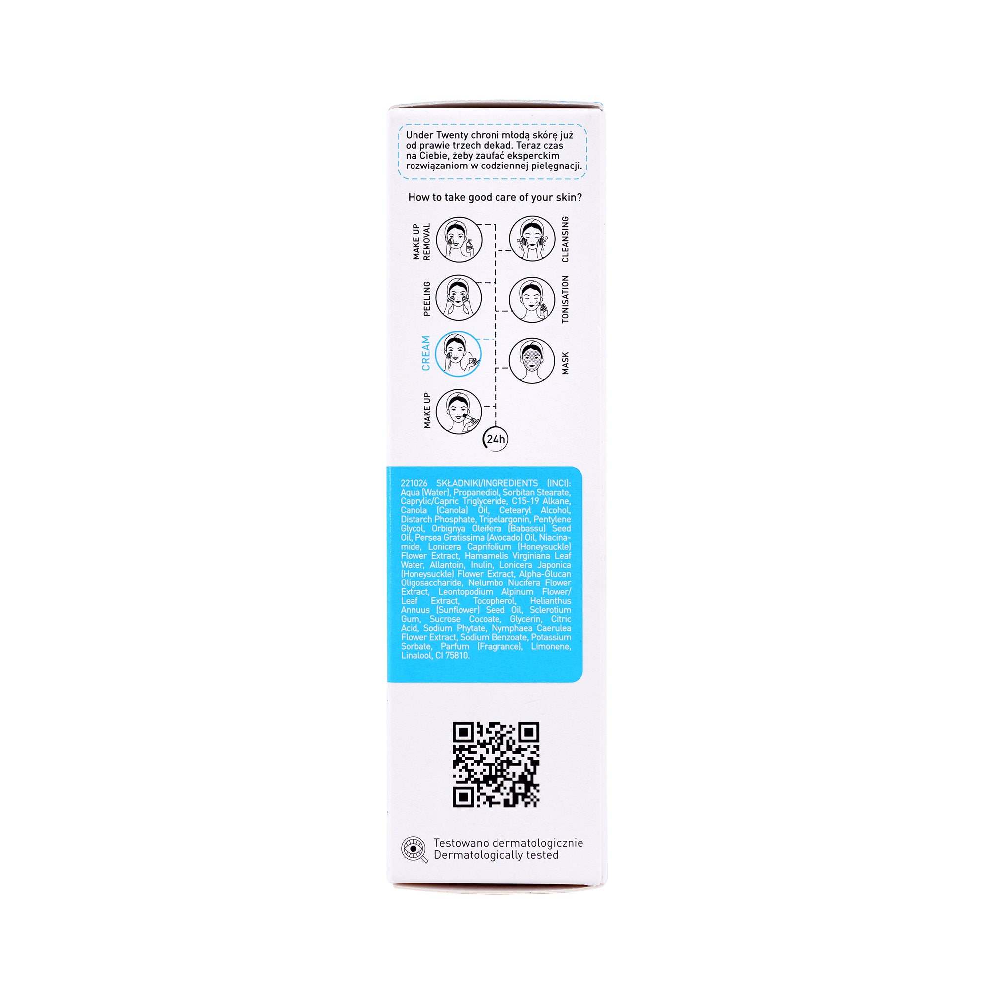 54582-Under Twenty - Prebiotic Mattifying Cream 50ml +4