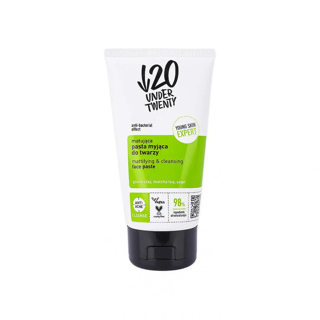 Under Twenty - Mattifying & Cleansing Face Paste 150ml