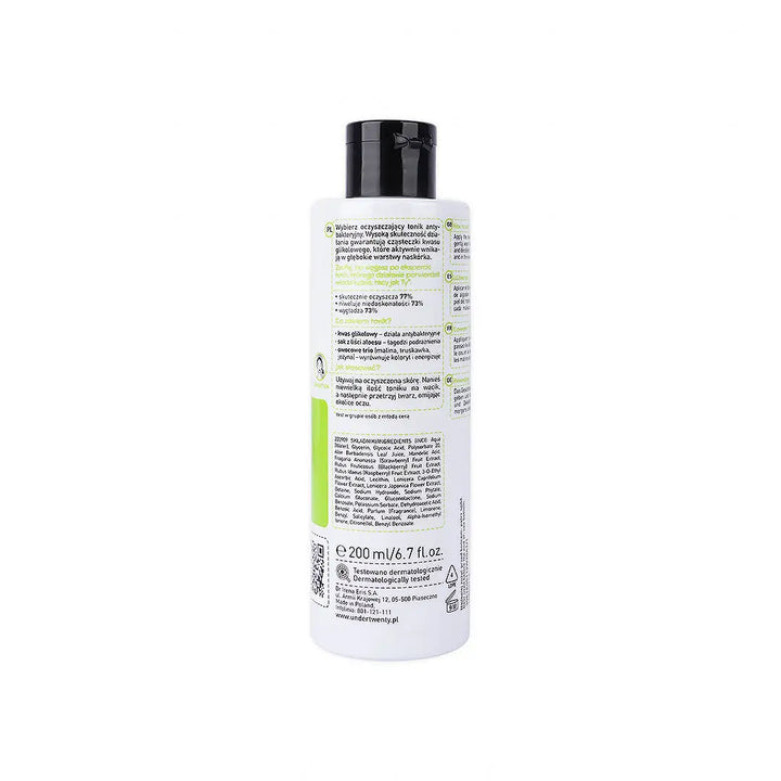 54584-Under Twenty - Cleansing Antibacterial Toner 200ml +2