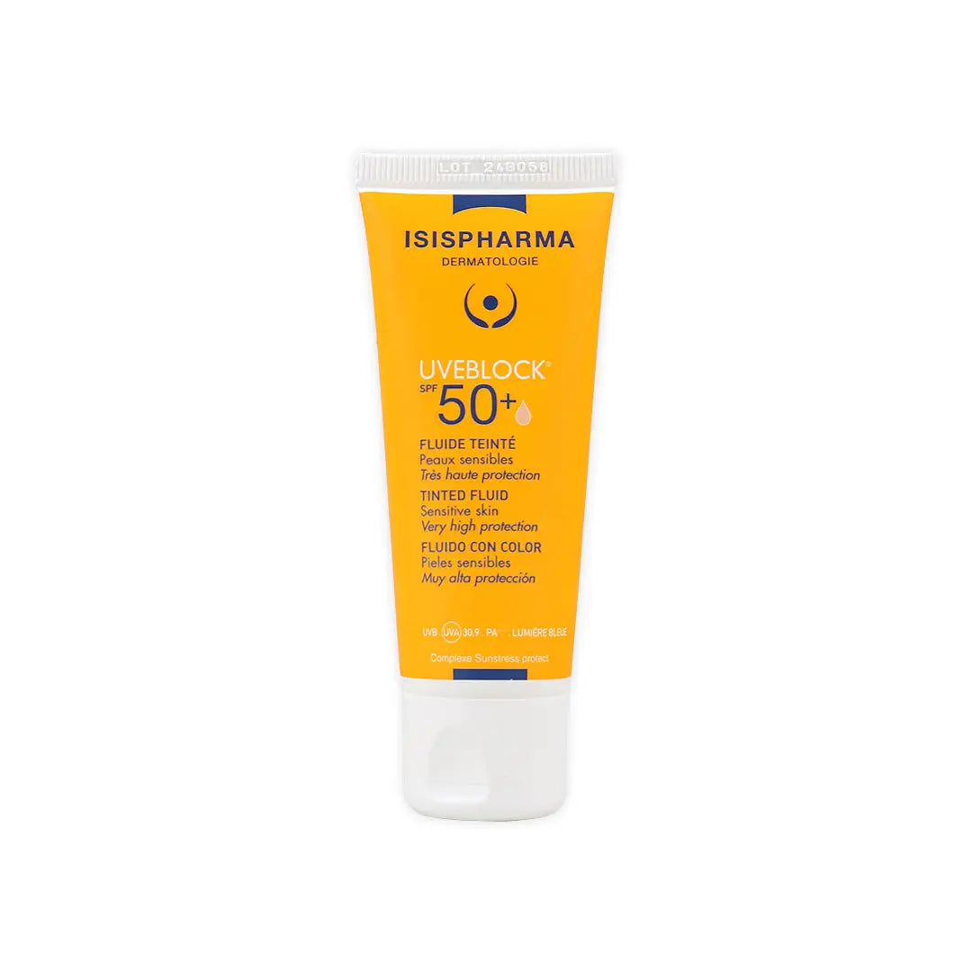 Isis Uveblock Spf50 + Tinted Fluid 40ml-Light