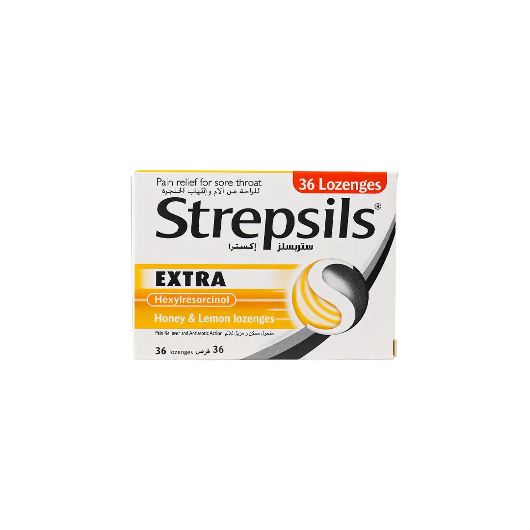54596-Strepsils Extra Honey & Lemon 36loz