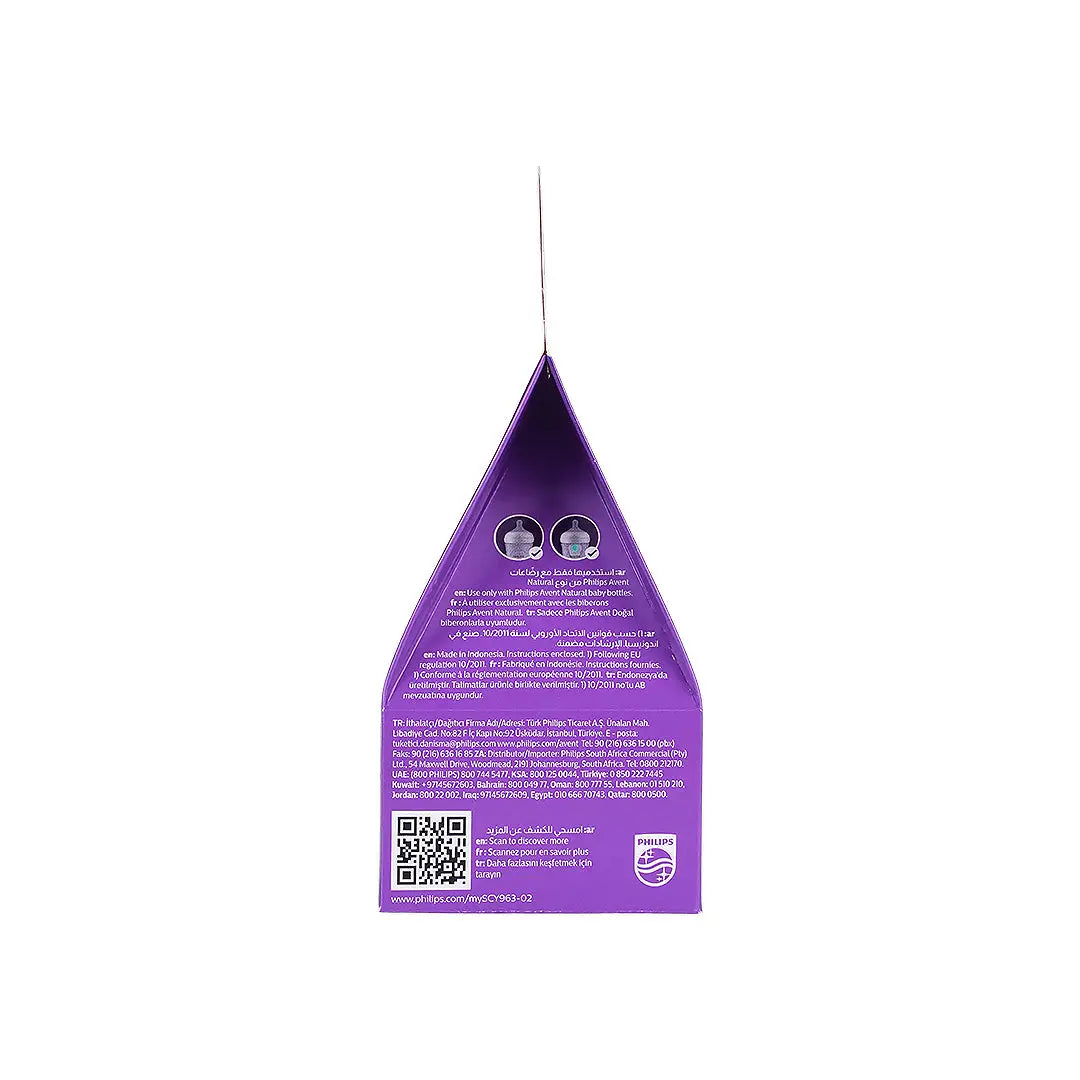 54599-Avent Natural Teats 1m+ 2Pcs-Y963/02(PA719)-2034 +4