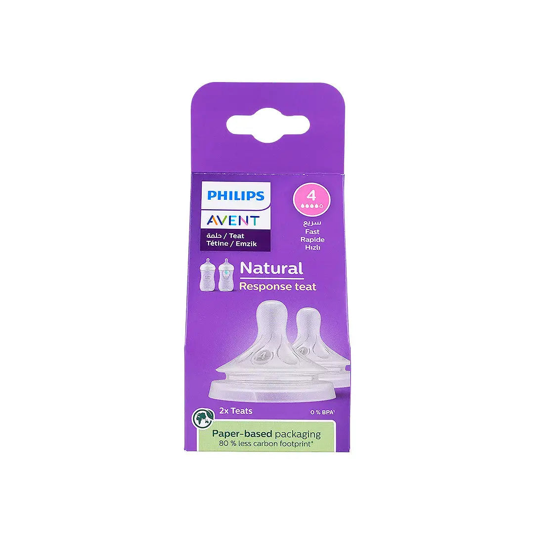 54600-Avent Natural Teats 3m+ 2Pcs-Y964/02(PA720)-2041
